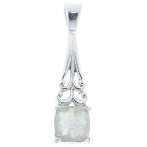 Срібна підвіска 925 проби 3,17 гр. з канадським лабрадоритом 1,96 карат