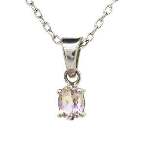 Срібна підвіска 925 проби 1,12 гр. з болівійським аметрином 0,67 карат