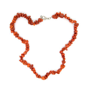 Намисто 34 г з червоними коралами 170 к 45 см Намисто 34 г з червоними коралами 170 к 45 см