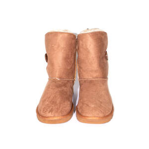 Обувь женская UGG, коричневые на пуговицах