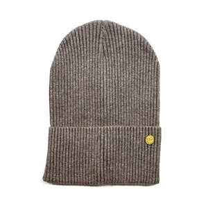 Женская шапка StreetStyle цвета мокко