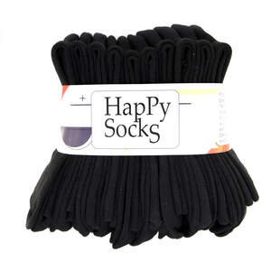 Набор мужских носков черного цвета, 10 пар, р.41-45 Набор мужских носков черного цвета, 10 пар, р.41-45