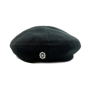 Берет кашемір чорний Берет кашемір чорний