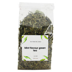 Чай зелений байховий з м'ятою 100 г