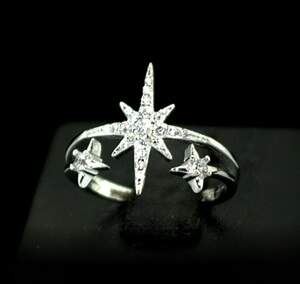 Срібна каблучка 925 проби 2,03 г з Фіанітами 0,52 карат Срібна каблучка 925 проби 2,03 г з Фіанітами 0,52 карат