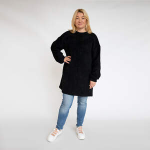 Сукня тепла чорного кольору