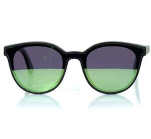 Солнцезащитные очки с поляризацией UV400 категорія 3, в чорній оправі, скло зелене, ALEX EKO Солнцезащитные очки с поляризацией UV400 категорія 3, в чорній оправі, скло зелене, ALEX EKO