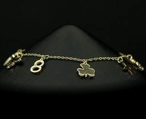 Браслет в позолоті, репліка Dior, 16-19 см Браслет в позолоті, репліка Dior, 16-19 см