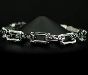 Браслет з родієвим напиленням, репліка Louis Vuitton Браслет з родієвим напиленням, репліка Louis Vuitton