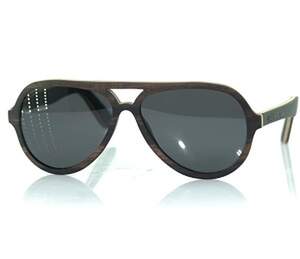 Сонцезахисні окуляри з поляризацією UV400 категорія 3, в коричневій оправі, скло чорне, ALEX EKO Сонцезахисні окуляри з поляризацією UV400 категорія 3, в коричневій оправі, скло чорне, ALEX EKO