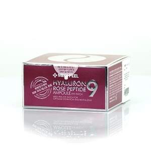 Патчі гідрогелеві з пептидами і трояндою Hyaluron Rose Peptide 9 Ampoule Eye Patch, Medi Peel, 60 шт