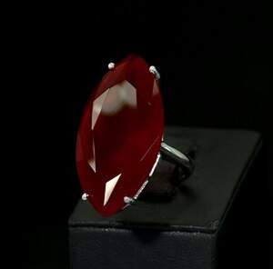 Срібна каблучка 925 проби 13,7 г з Турмаліном Рубелітом 18,51 карат Срібна каблучка 925 проби 13,7 г з Турмаліном Рубелітом 18,51 карат