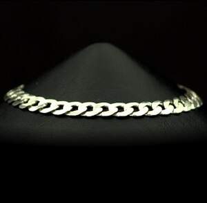 Срібний браслет 925 проби 5,6 г, плетіння Панцир