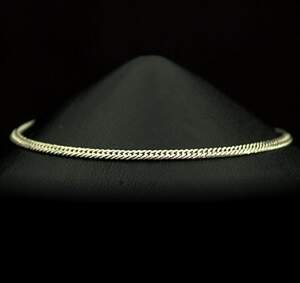 Срібний браслет 925 проби 2.25 г, плетіння Панцир