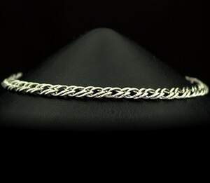 Срібний браслет 925 проби 5,9 г, плетіння Нона