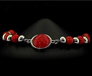 Браслет з Коралом (пресований) Браслет з Коралом (пресований)