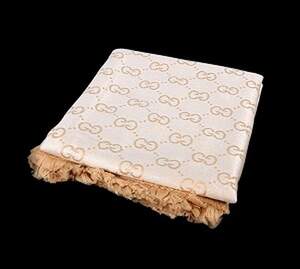 Палантин цвета Beige, репліка Gucci, кашемир 60% шовк 40%, 185*70 см Палантин цвета Beige, репліка Gucci, кашемир 60% шовк 40%, 185*70 см