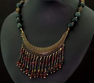 Намист з Сердоліками та Агатами 173 карта 62 см Намист з Сердоліками та Агатами 173 карта 62 см