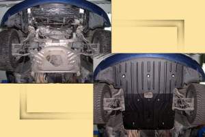Защита картера BMW E 65 с 2003г Защита картера BMW E 65 с 2003г