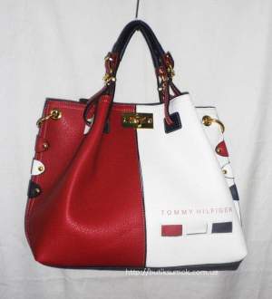 Женская сумка Tommy Hilfiger DRed-White 246 Женская сумка Tommy Hilfiger DRed-White 246