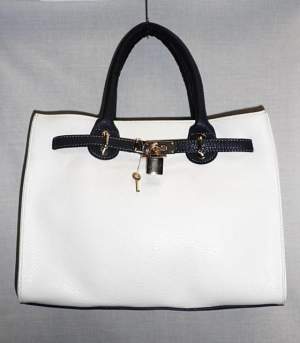 Женская сумка Hermes Birkin Classic White-D.Blue Женская сумка Hermes Birkin Classic White-D.Blue