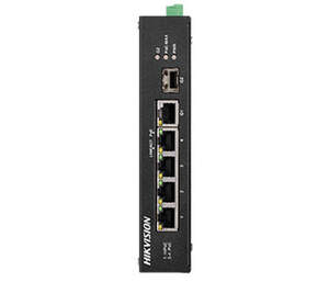 DS-3T0306HP-E/HS 4-портовий некерований POE комутатор Hikvision
