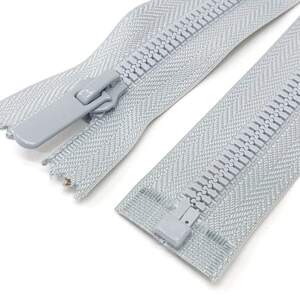 (серая светлая) Разъемная молния Барышевка 80см