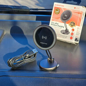 Автодержатель Borofone BH218 магнитный с зарядкой