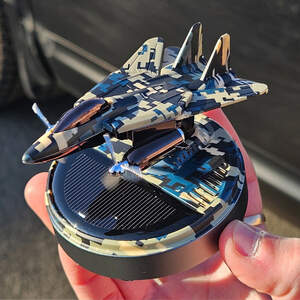 Ароматизатор в машину Самолёт на солнечной батарее