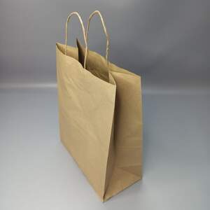 Бумажный пакет с ручками 260х120х320 мм.