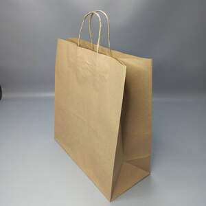 Бумажный пакет с ручками 320х150х350 мм