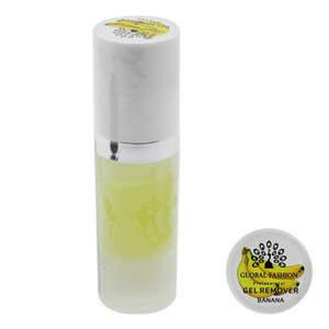 Гель-ремувер для снятия нарощенных ресниц Global Fashion Банан, 10мл