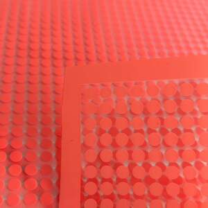 Калька флористическая для цветов и подарков 57х57см 20 листов коралл