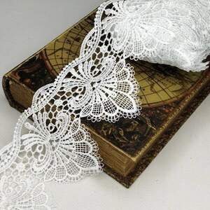 Кружево макраме Sindtex 10см (13м) Цвет - Белый (729-101-001)