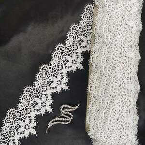 Кружево макраме Sindtex 7см (13м) Цвет - Белый (04-L0171-1) Кружево макраме Sindtex 7см (13м) Цвет - Белый (04-L0171-1)