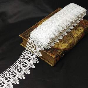 Кружево макраме Sindtex 7см (13м) Цвет - Белый (729-71-001) Кружево макраме Sindtex 7см (13м) Цвет - Белый (729-71-001)