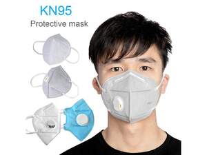 Маска-респиратор KN 95 многоразовая с фильтровальным клапаном выдоха
