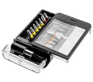 Набор бит с магнитным наконечником Graphite 56H616