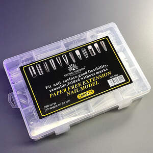 Набор для наращивания, верхние формы, 12 видов, 288 шт.