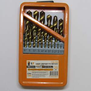 Набор сверл по металлу LT - 25 шт. (1-13 мм)