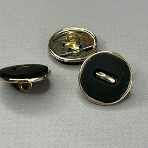 Пуговица металл декоративная, плоская с каучуковым покрытием 17 мм - золото Пуговица металл декоративная, плоская с каучуковым покрытием 17 мм - золото