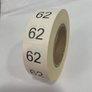 Размерник клеевой 62 1000шт.