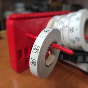 Размерник пришивной # 46