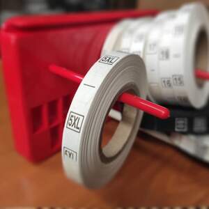 Размерник пришивной 5XL 600шт.