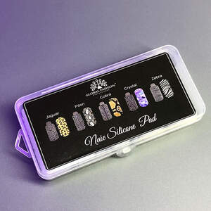 Силиконовые вкладыши (молды) Global Fashion для дизайна на верхних формах с принтом, 60 шт