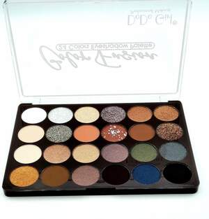 Тени для век DoDo Girl Color Fusion, 24 оттенка