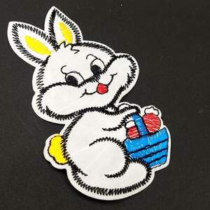 Термонаклейка Зайчик- 1 шт, 6х9см #2