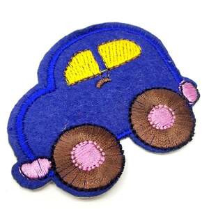 Термонаклейка Машинка, 1 шт 5х5,5см цвет-1