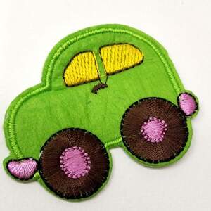 Термонаклейка Машинка, 1 шт 5х5,5см цвет-9