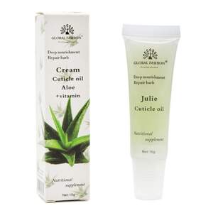 Увлажняющий крем для кутикулы Global Fashion Алоэ, 15 гр Увлажняющий крем для кутикулы Global Fashion Алоэ, 15 гр